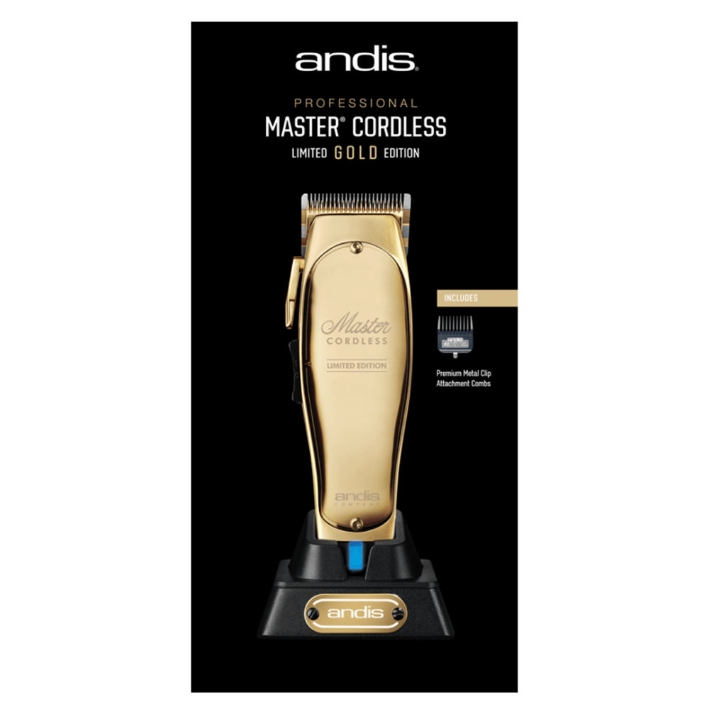 Машинка для стрижки Andis MLC Master Cordless Gold Limited Edition 12545