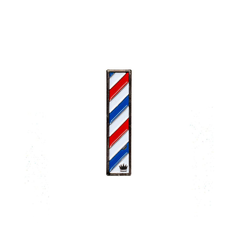 Брошка Bona Fide Barber Pole Pin