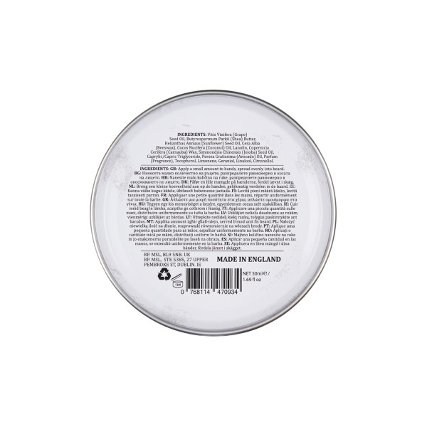 Бальзам для бороди Dapper Dan Beard Balm 50мл