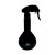 Распылитель воды  JRL Spray Bottle 280мл чёрный