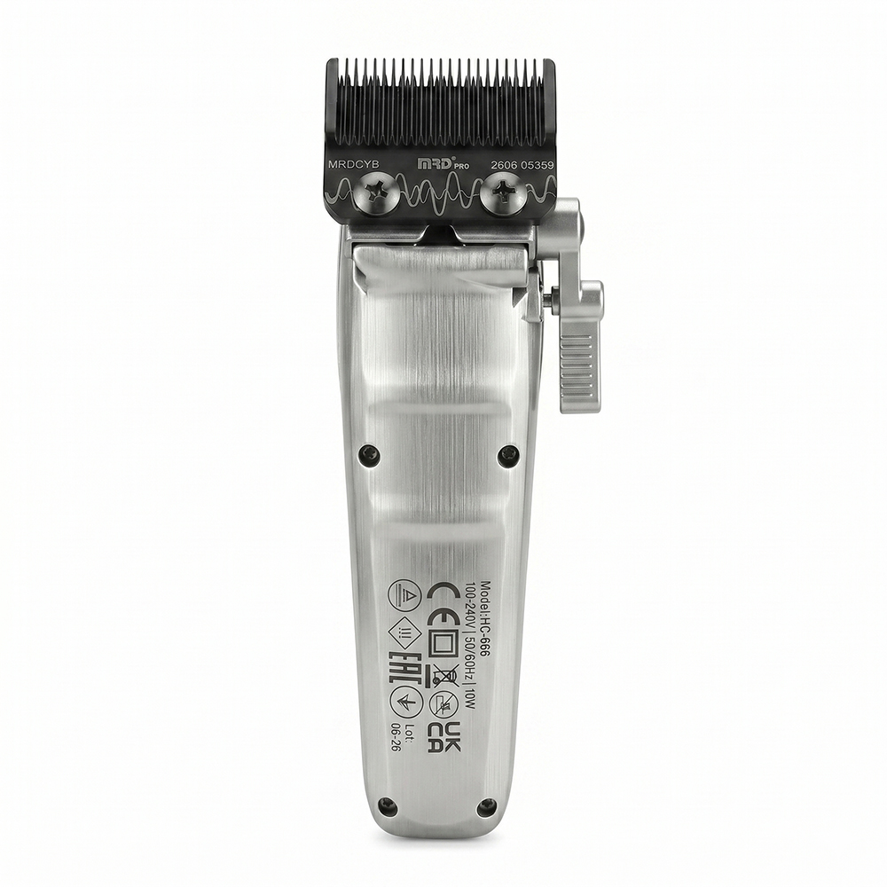Машинка для стрижки MRD PRO Cyborg Track GTR silver