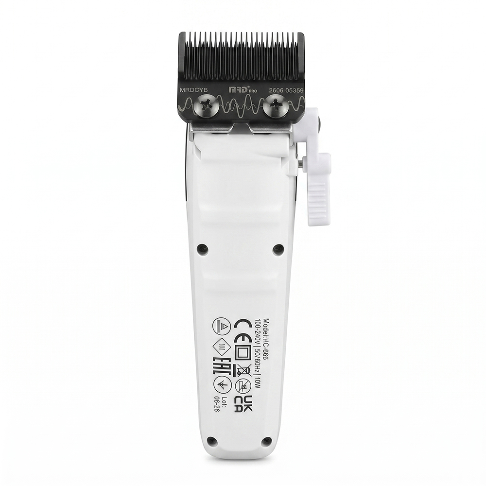 Машинка для стрижки MRD PRO Cyborg Track GTR white 