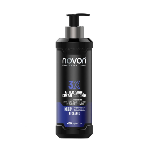 Крем после бритья Novon 3X Aftershave Cream Cologne - Deep Marine 400 мл
