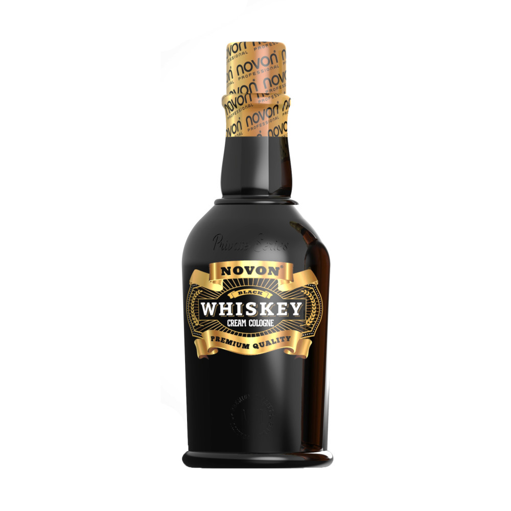 Крем після гоління Novon Whiskey Cream Cologne Black 400мл