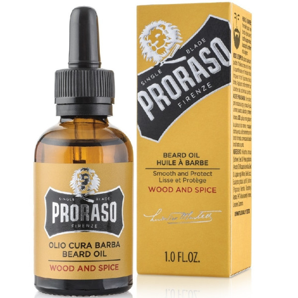 Олія для бороди  - Proraso Wood and Spice Beard Oil 30 мл