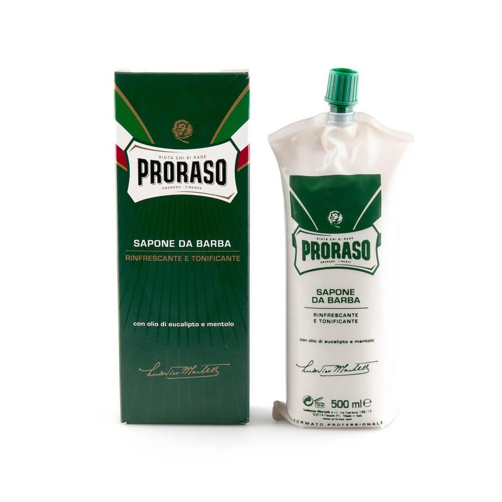 Крем Для Гоління Proraso Green Shaving Cream Tube Refresh Eucalyptus 500 мл