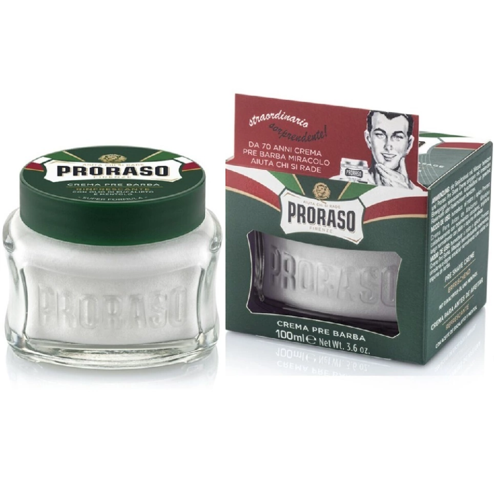 Крем пре-шейв до гоління Proraso Green 100мл