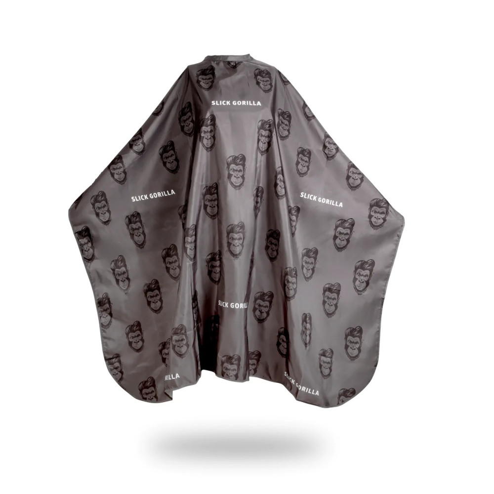 Накидка пеньюар Slick Gorilla Barber Cape Black