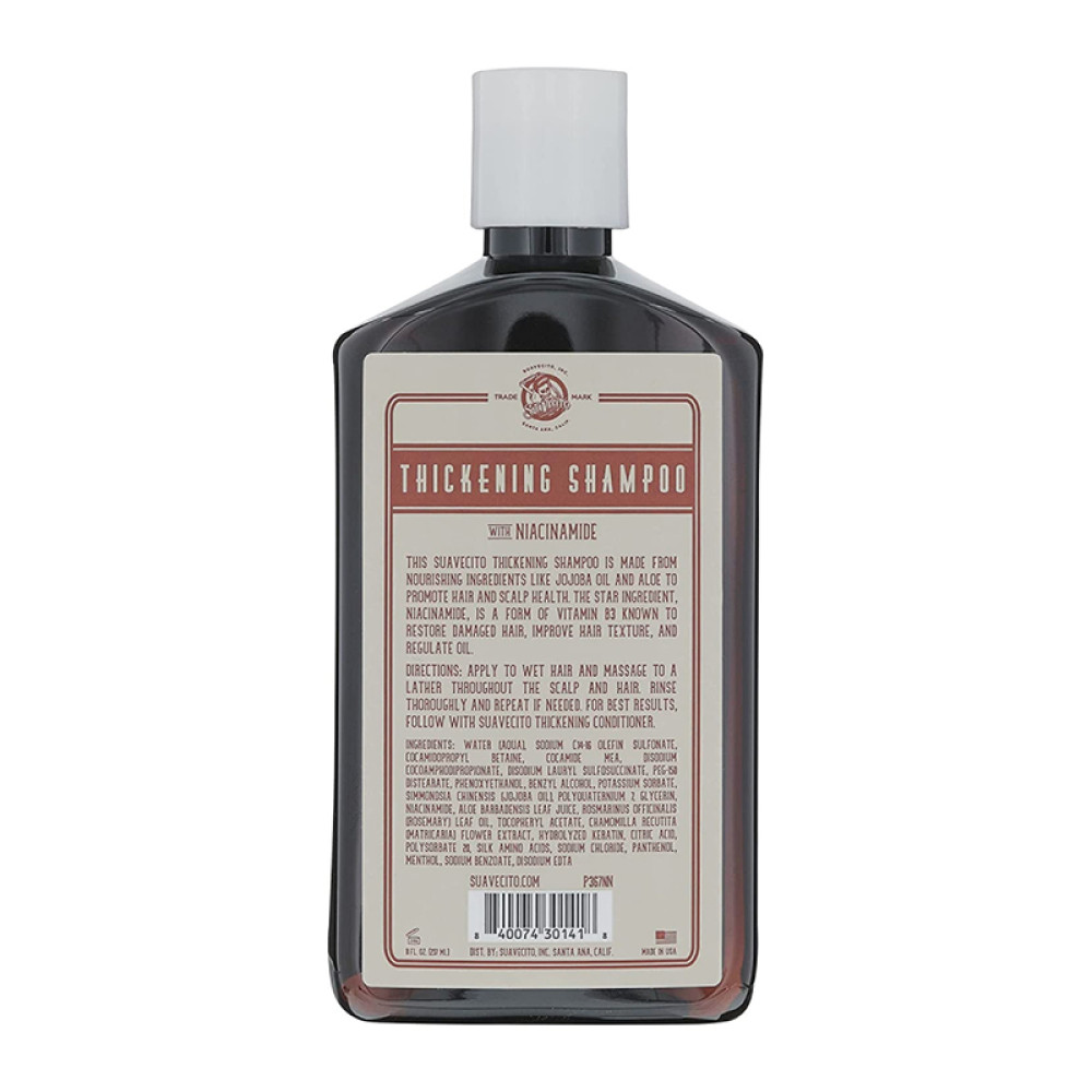 Шампунь для росту волосся Suavecito Thickening Shampoo 237мл