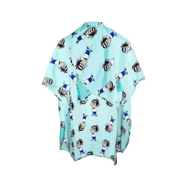 Пеньюар дитячий Suavecito Mascot Club Blue Barber Cape