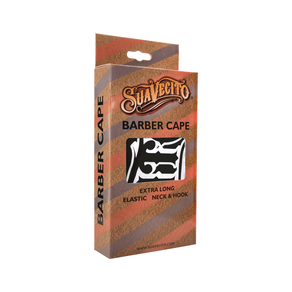 Пеньюар Suavecito OG Barber Cape Black