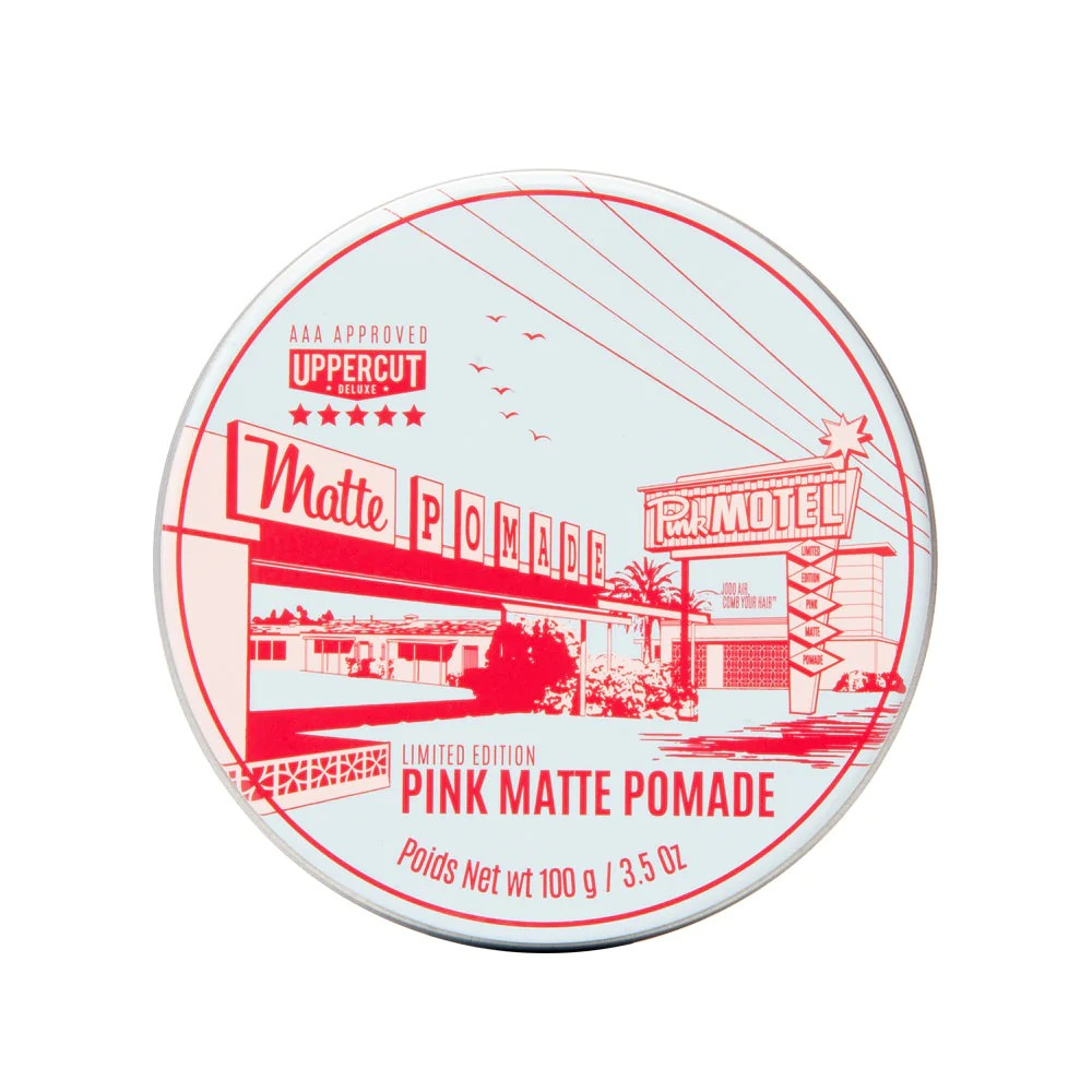 Матова помада Uppercut Deluxe Matt Pomade Pink Motel 100г