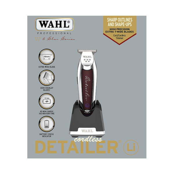 Тример бездротовий Wahl Cordless Detailer Li 8171-016 з підставкою