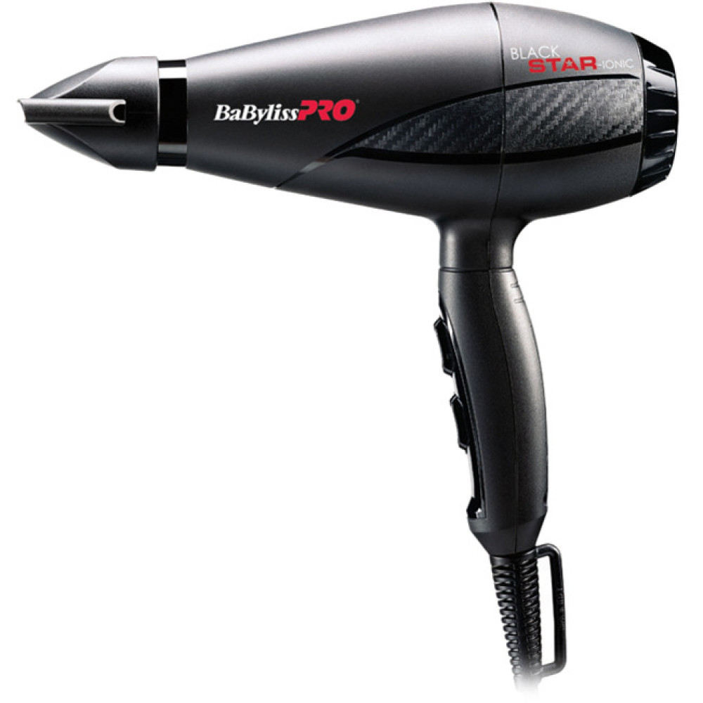Фен BaByliss PRO BAB6250IE Black Star Ionic