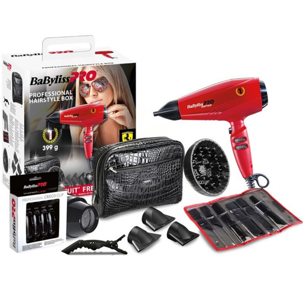 Набір BaByliss PRO P1035E Rapido Hairstyle Box