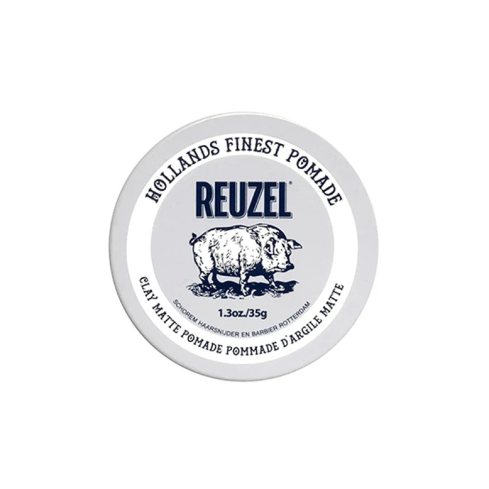 Матова глина для волосся Reuzel Clay Matte Pomade 35г