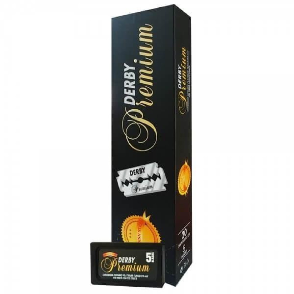 Блок двосторонніх лез Derby Black Premium