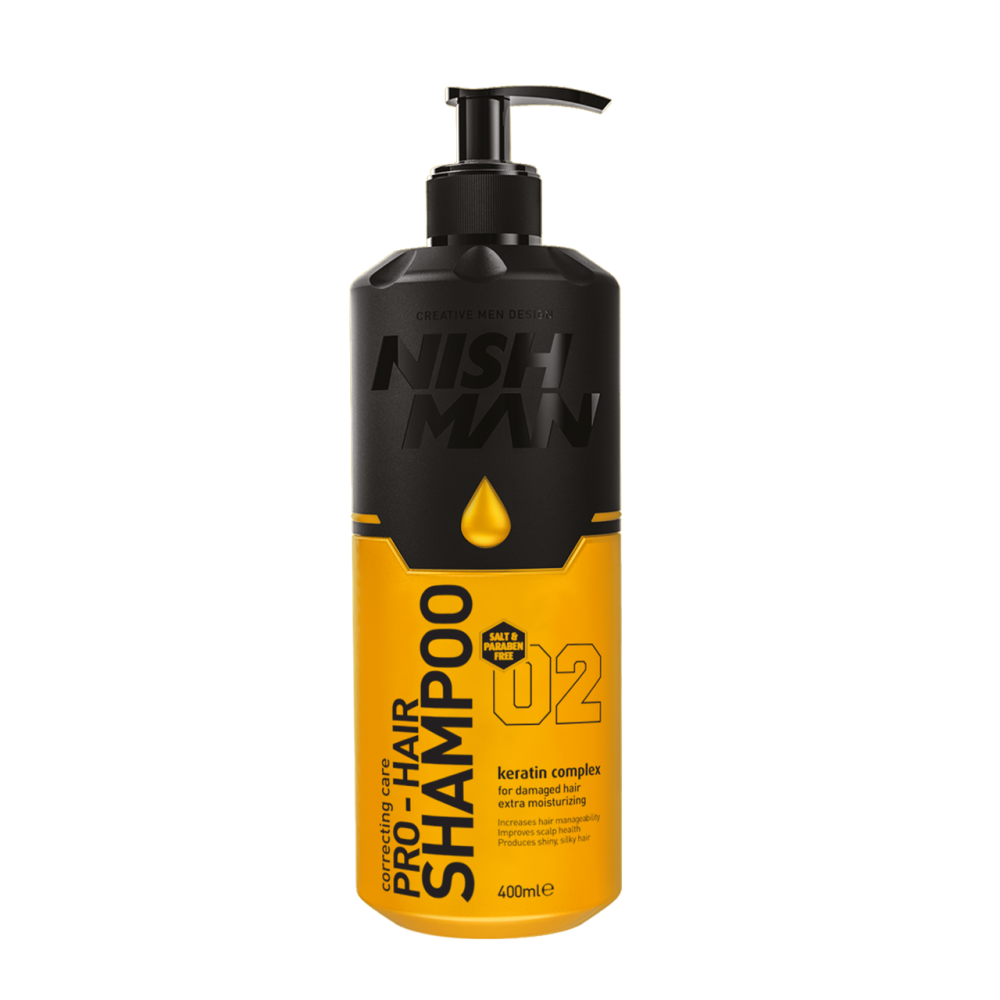 Шампунь Nishman Shampoo Pro Keratin 400 мл