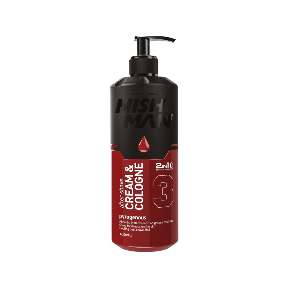 Крем-ковдран 2в1 Пірогінез Nishman After Shave Cream + Cologne 2in1 400 мл