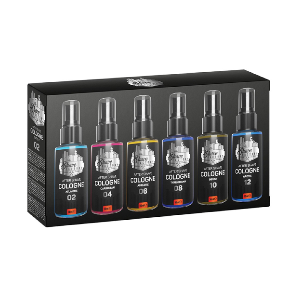 Набір одеколонів The Shave Factory Giftset 7 х 50мл 02