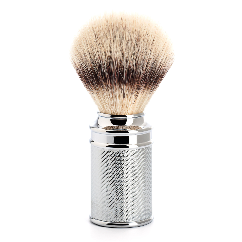Помазок для гоління Silvertip Fibre мод.31 М 89 хромована