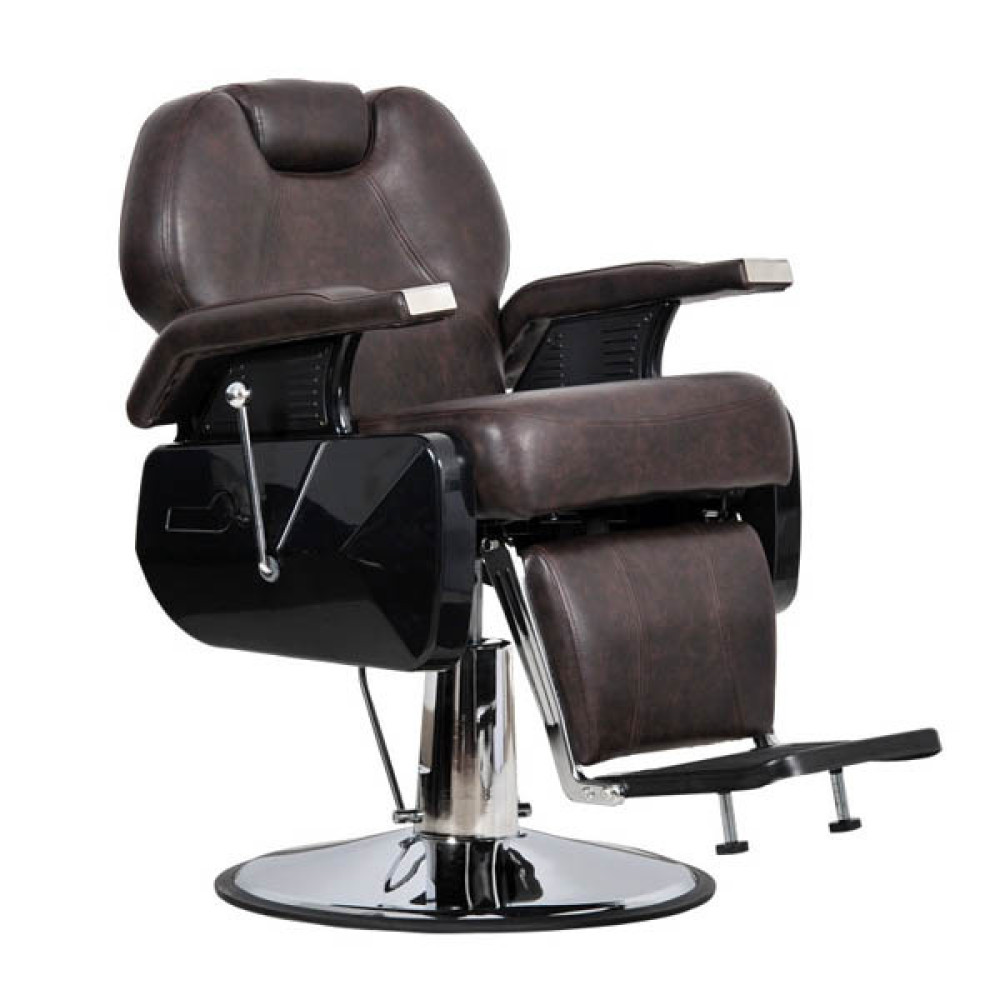 Барберське крісло Elite Brown