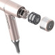 Фен GaMa iQ3 Perfetto Oxy Active Розовое Золото 1600Вт PH6080.PK