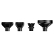 Фен GaMa iQ3 Perfetto Oxy Active Black 1600Вт PH6080.BK
