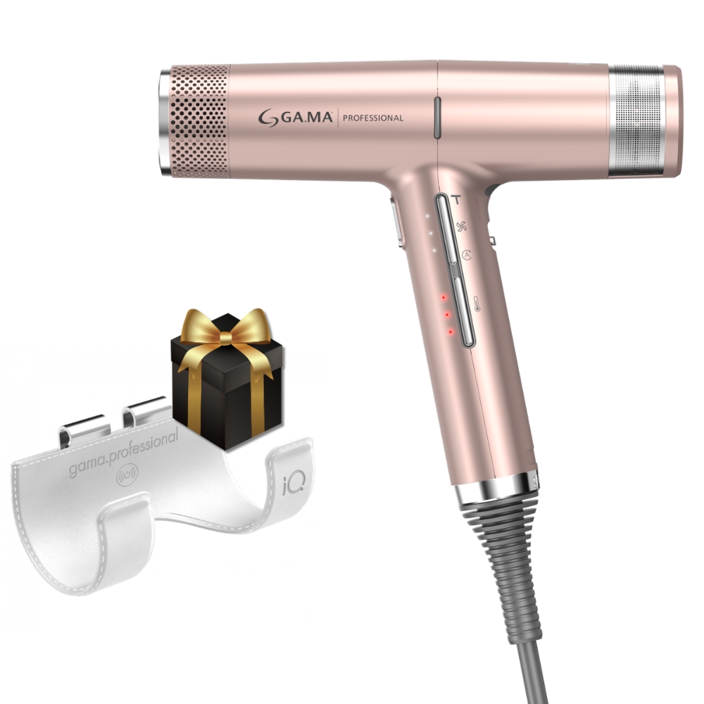 Фен GaMa iQ2 Perfetto Rose Gold Oxy Active 1600Вт PH6075.PK
