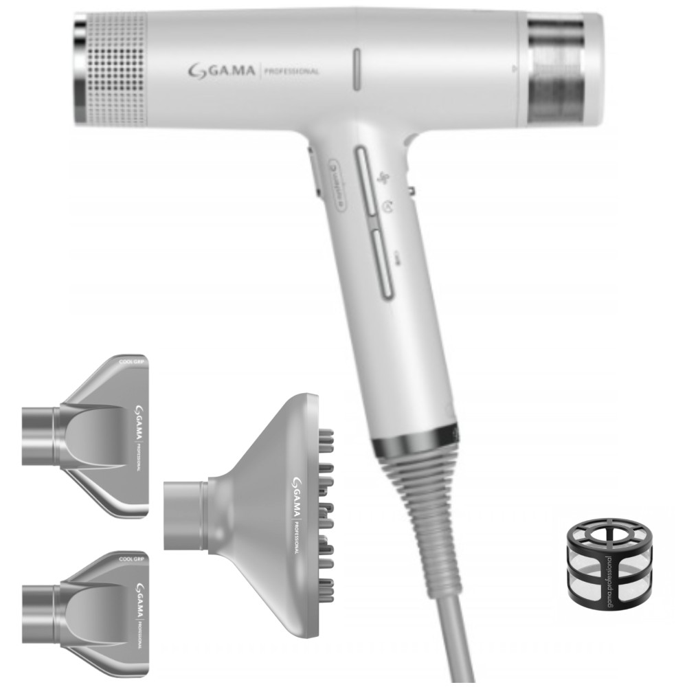 Фен GAMA IQ 1 Plus Gray Revolution Perfetto Oxy Active 1600Вт PH6065