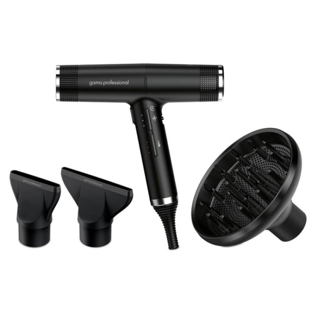 Фен GAMA IQ Perfetto BLACK Oxy Active, 2000Вт PH6060.BK