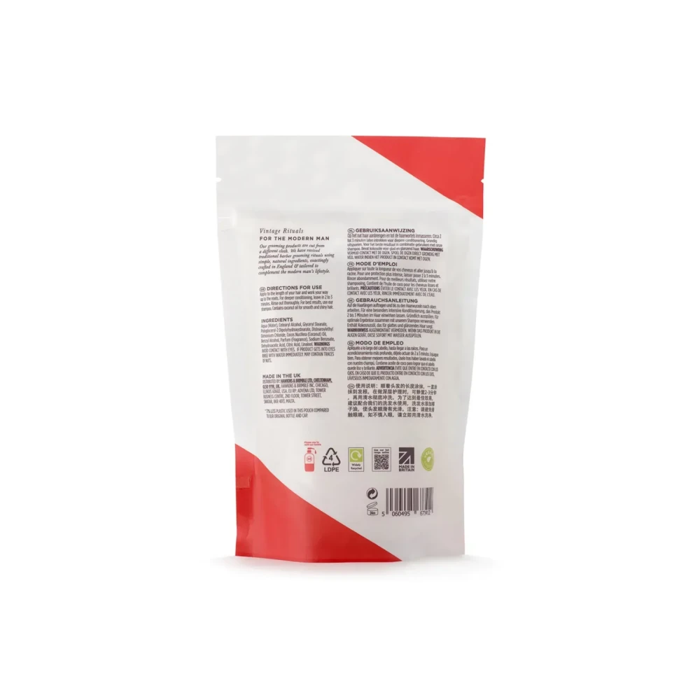 Відновлюючий кондиціонер zip-пакет Hawkins & Brimble Nourishing Conditioner Pouch 300 мл