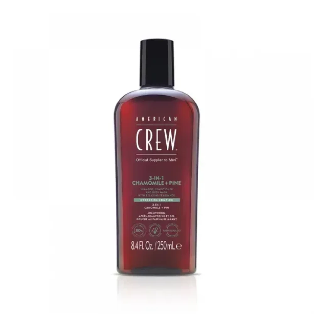 Шампунь American Crew Relaxing Shampoo, Conditioner and Body wash 250мл