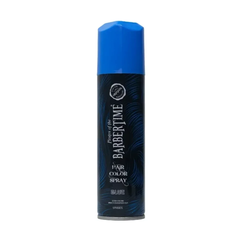 Спрей для волос Barbertime Pro Hair Coloring Mech Spray Blue 150м