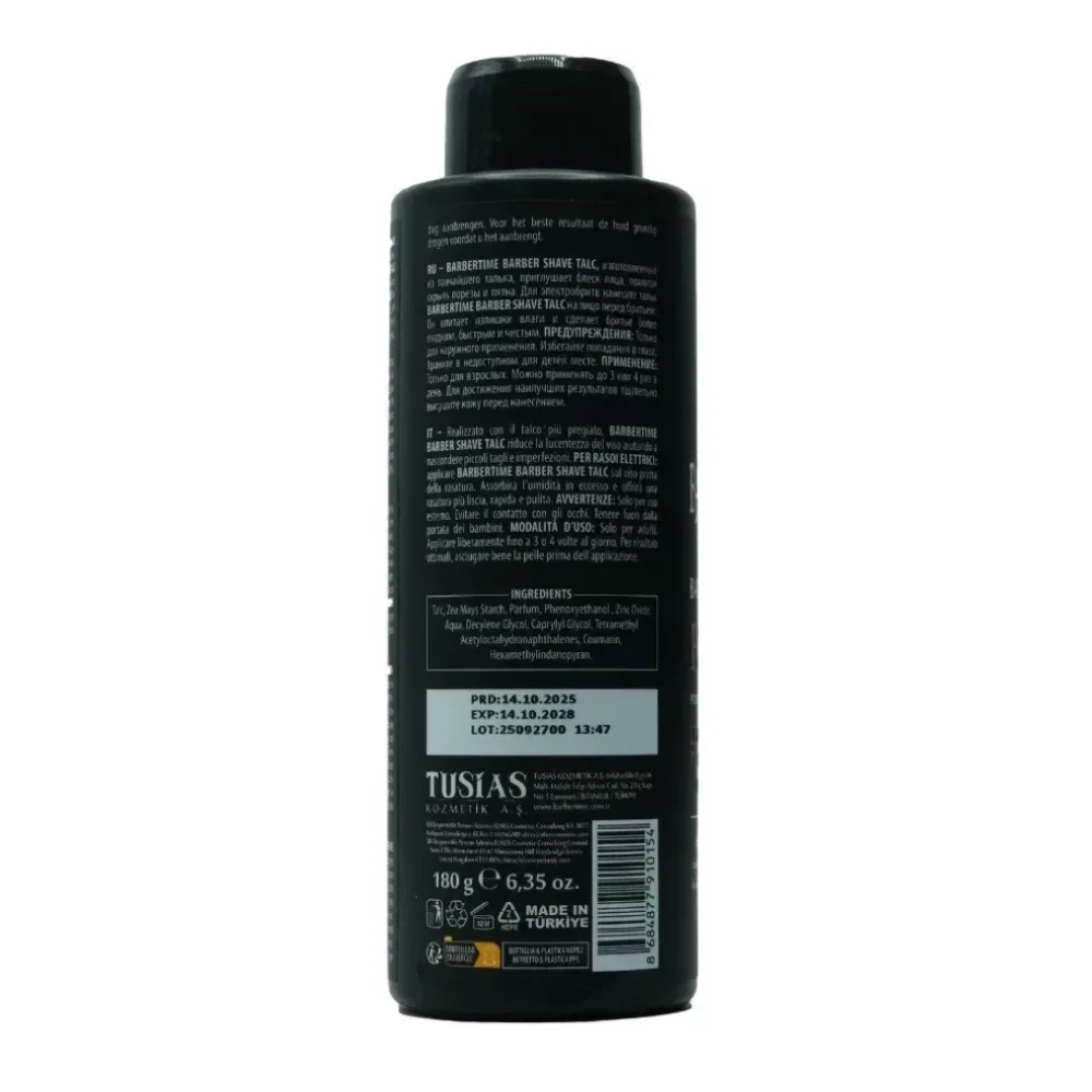 Пудра Barbertime Barber Shave Talc Powder 180гр