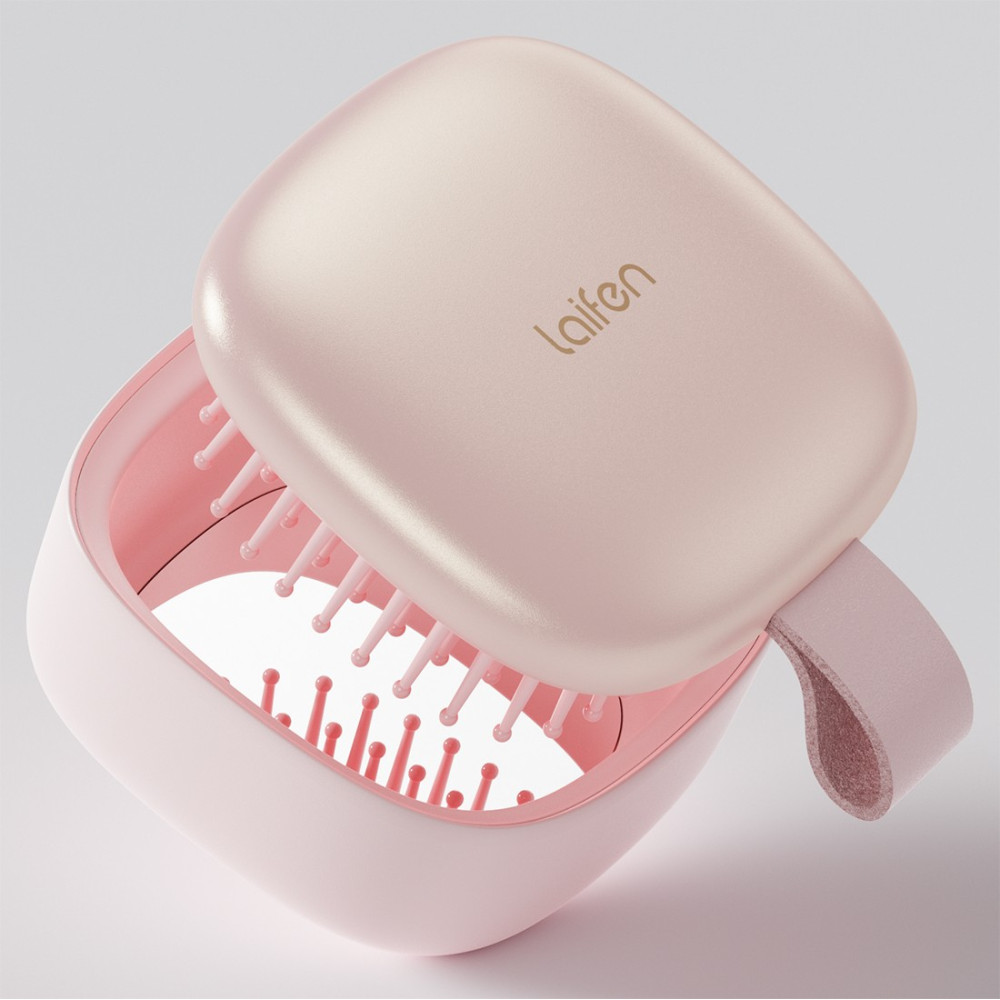 Компактна щітка для волосся Laifen Pink