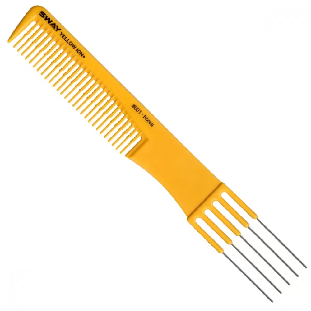 Гребінець-спиця Sway Yellow ion + 001