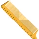 Гребінець з пластиковою спицею Sway Yellow ion + 002