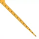 Гребінець з пластиковою спицею Sway Yellow ion + 002