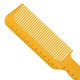 Гребінець для стрижки під машинку Sway Yellow ion + 010