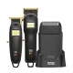 Перукарський набір для стрижки 3 в 1 Sway Dipper S BGE, Vester S BGE, Shaver Pro Black