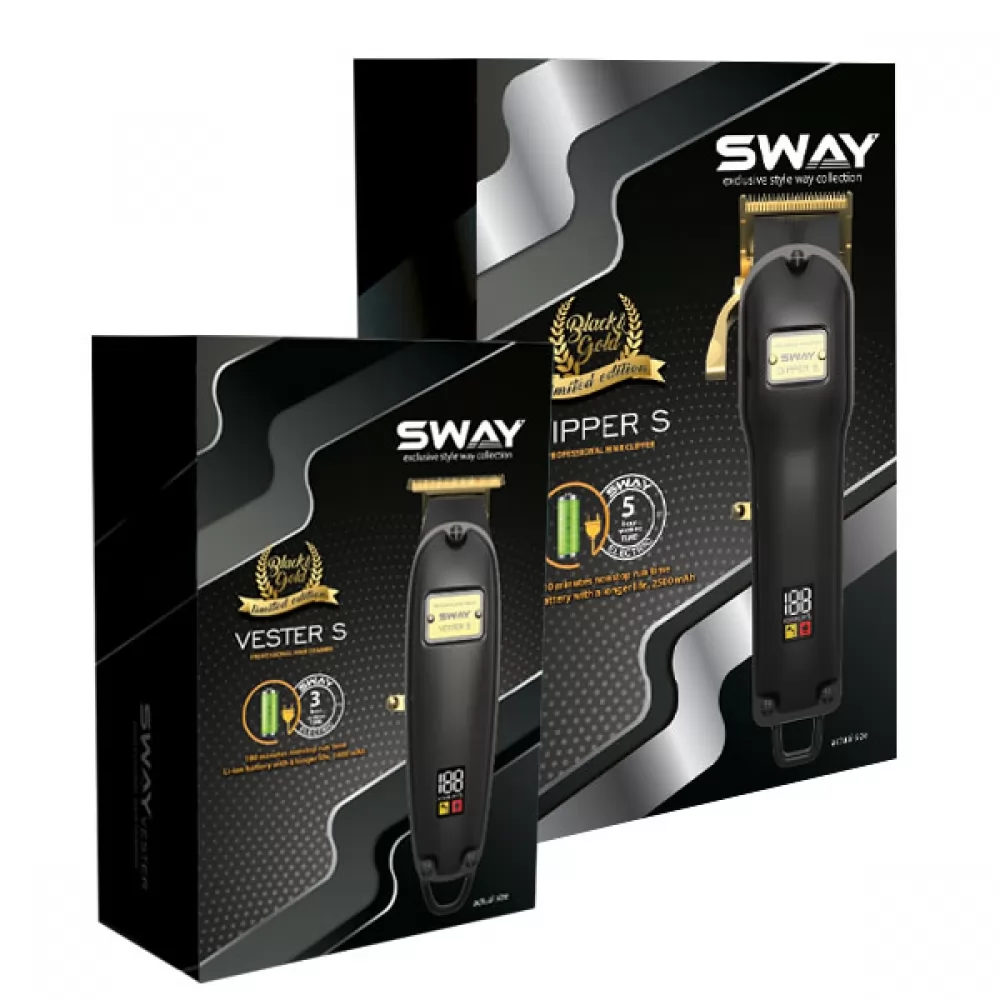 Набір для стрижки машинка та тример Sway Dipper S BGE, Vester S BGE