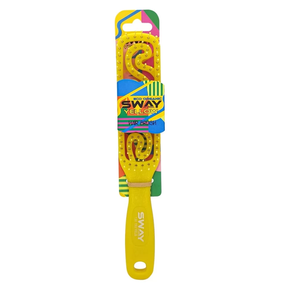 Щітка для укладки волосся Sway Eco Organic Yellow розмір S