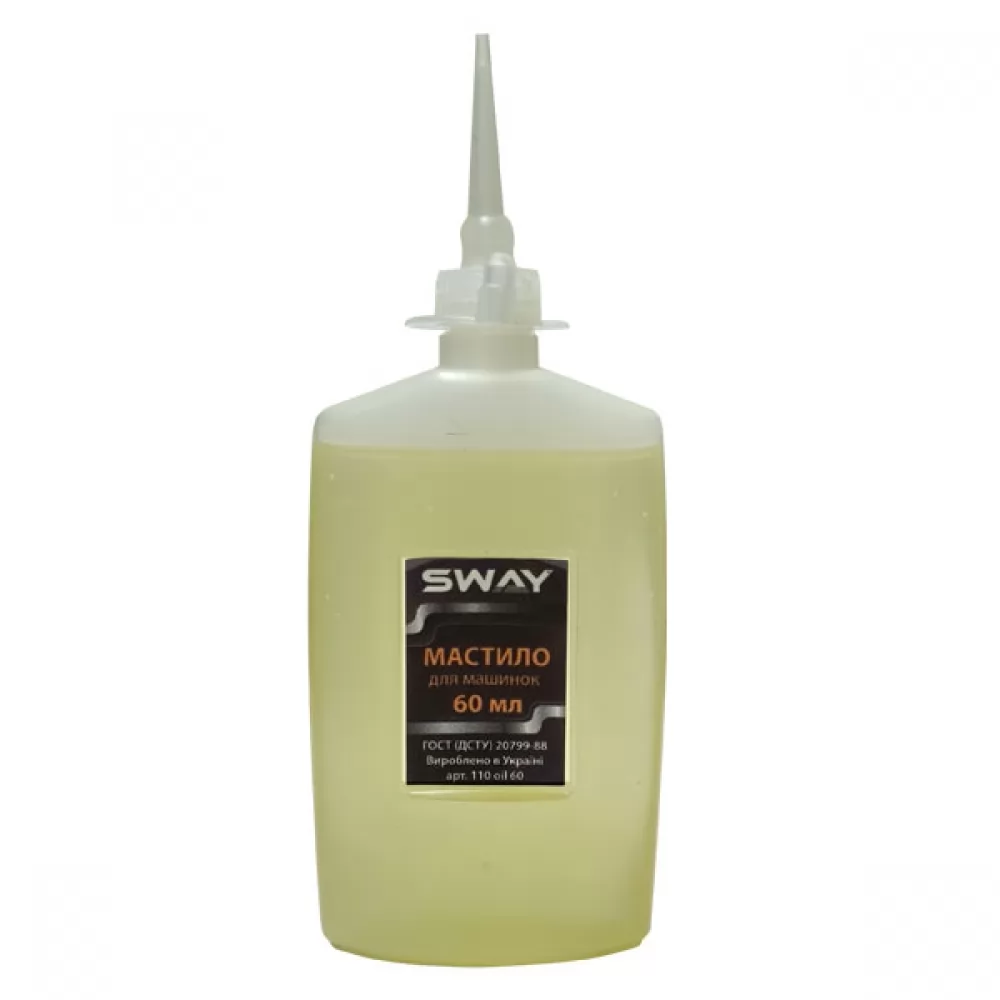 Масло для змащування ножів машинок для стрижки Sway Blade Oil 60 мл.