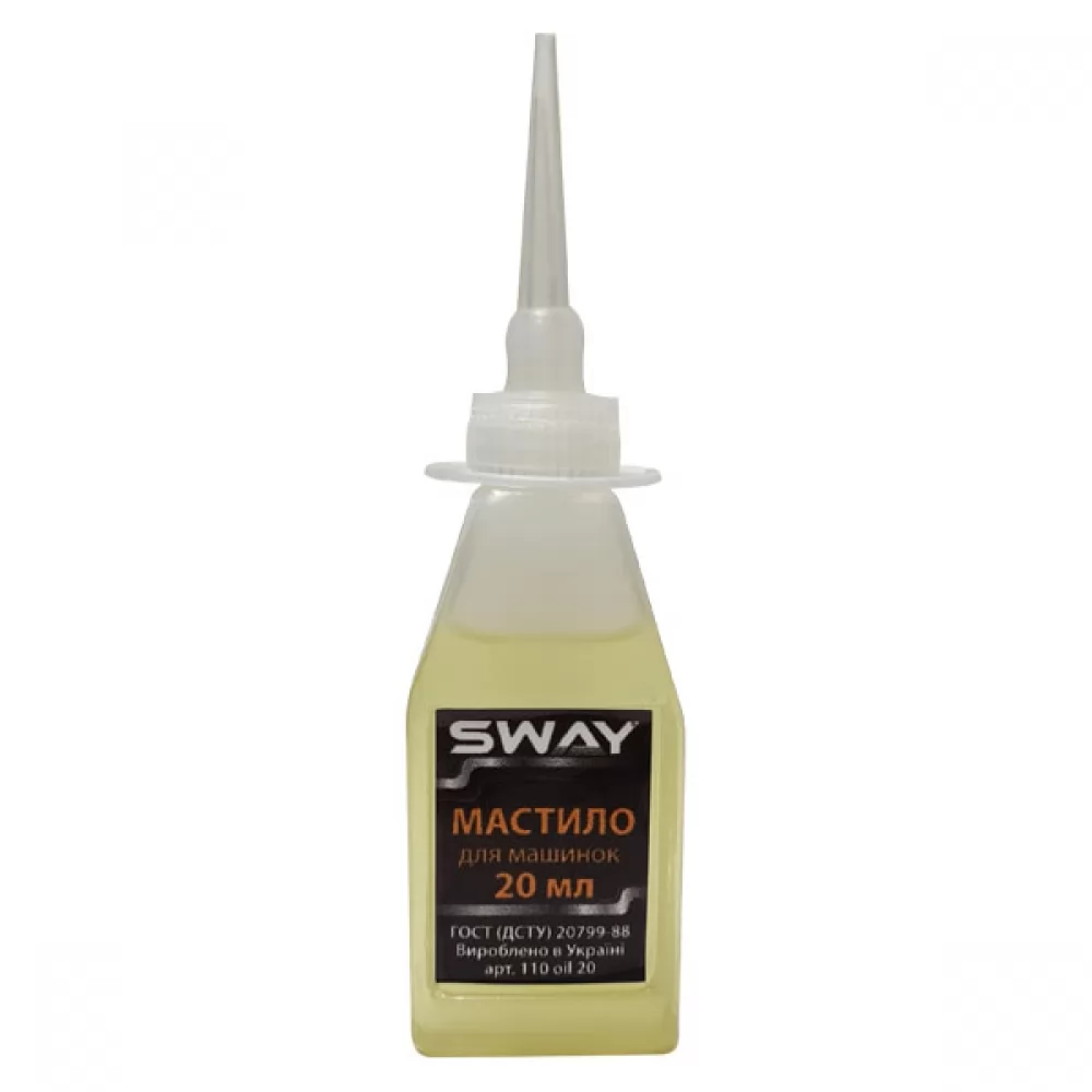 Масло для змащування ножів машинок для стрижки Sway Blade Oil 20 мл.