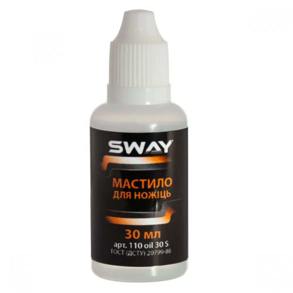 Масло до перукарських ножиць Sway 30 мл.