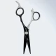 Парикмахерские ножницы Sway Art Black and Silver 31255 размер 5,5
