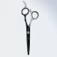 Перукарські ножиці Sway Art Black and Silver 31260 розмір 6
