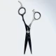 Перукарські ножиці Sway Art Black and Silver 31260 розмір 6